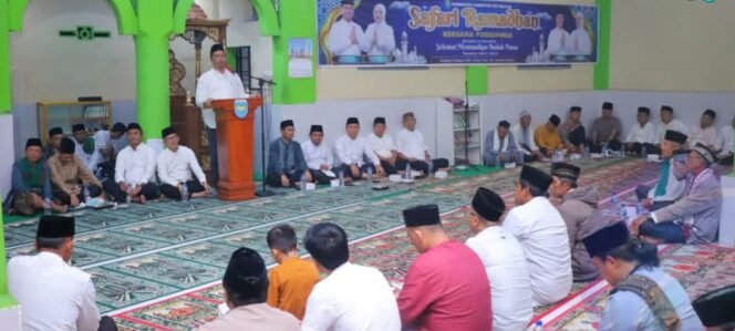 
					Safari di Kecamatan Banding Agung, Bupati Ajak Masyarakat Jaga Keharominsan dan Siaga Bencana