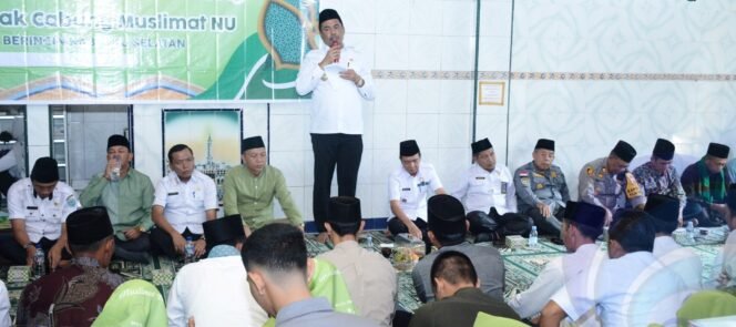 
					Bupati OKU Selatan Hadiri Pengajian Triwulan Muslimat NU, Serukan Persatuan dan Keimanan untuk Bangun Daerah