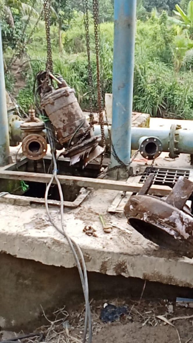 
					Pendistribusian Air PDAM Tirta Saka Selabung Terpaksa Dihentikan Sementara Akibat Pipa Induk Pecah